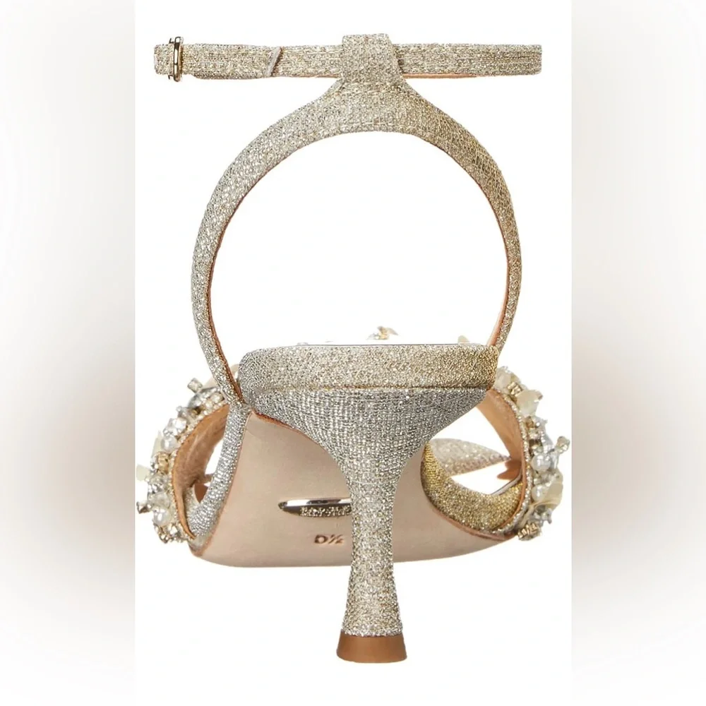 Badgley Mischka Telissa in Platino (Gold) - Picture 4 of 7